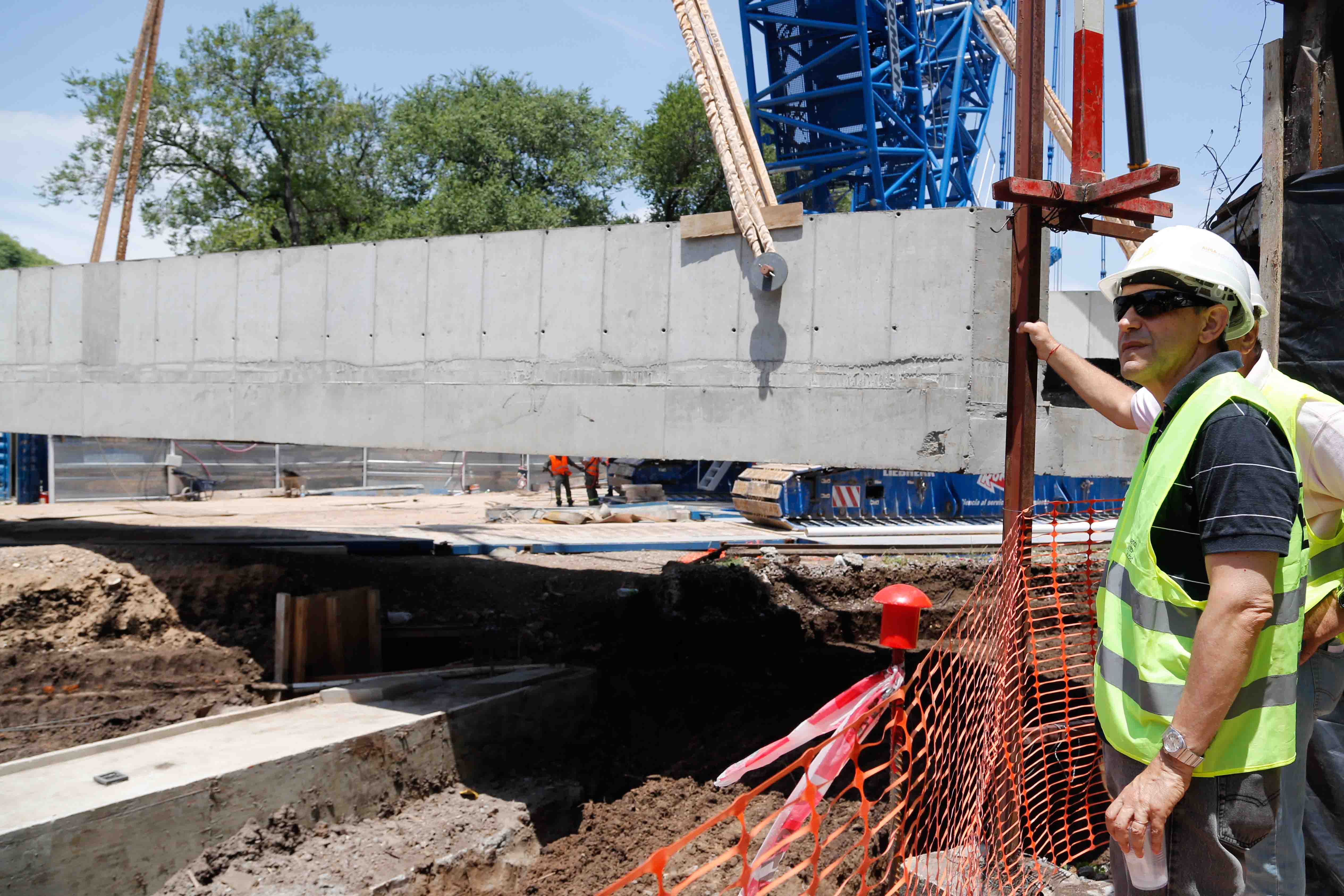 Avanza la construcción del Paso Bajo Nivel Av. Beiró