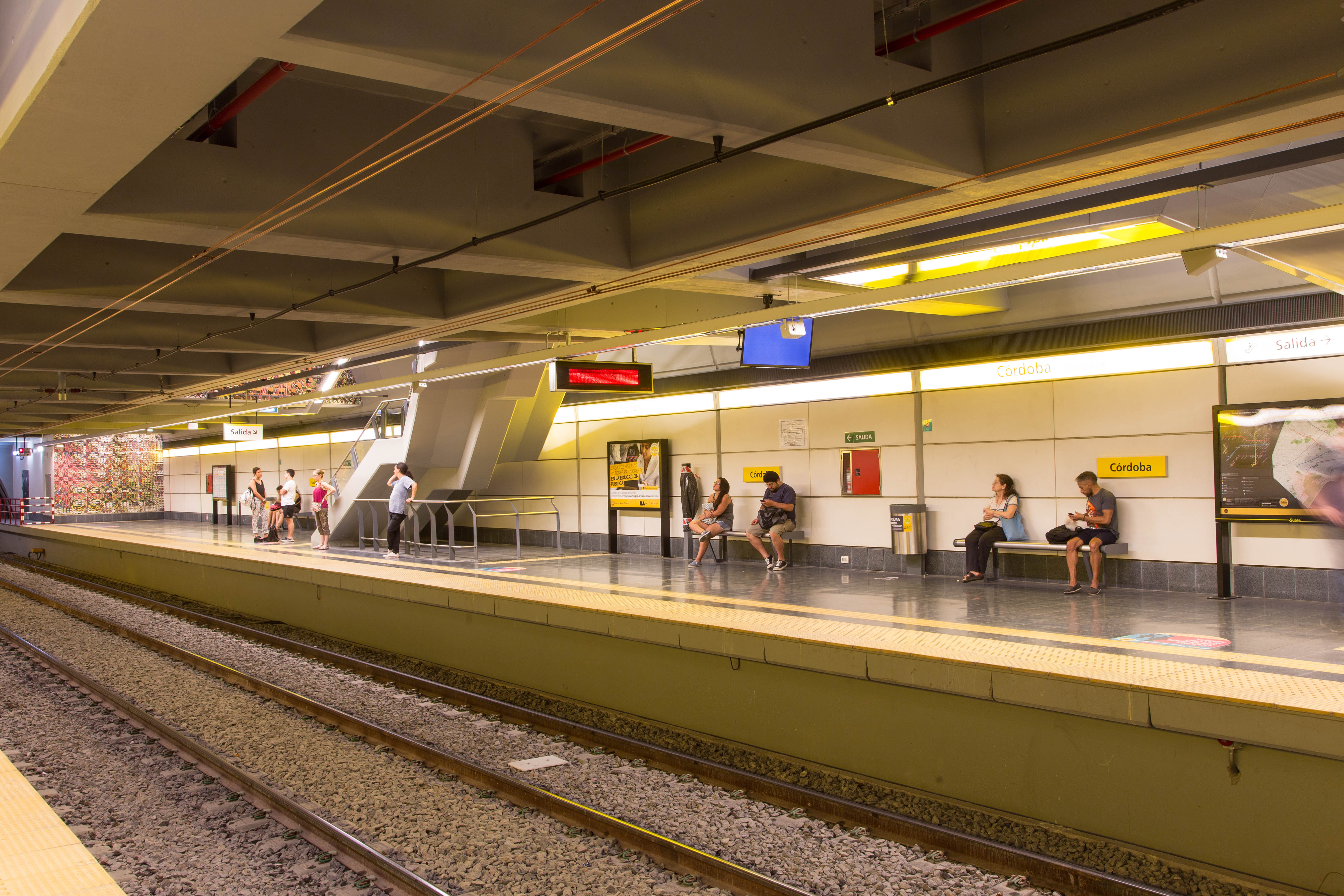 Con Córdoba y Las Heras, el subte llegó a Recoleta