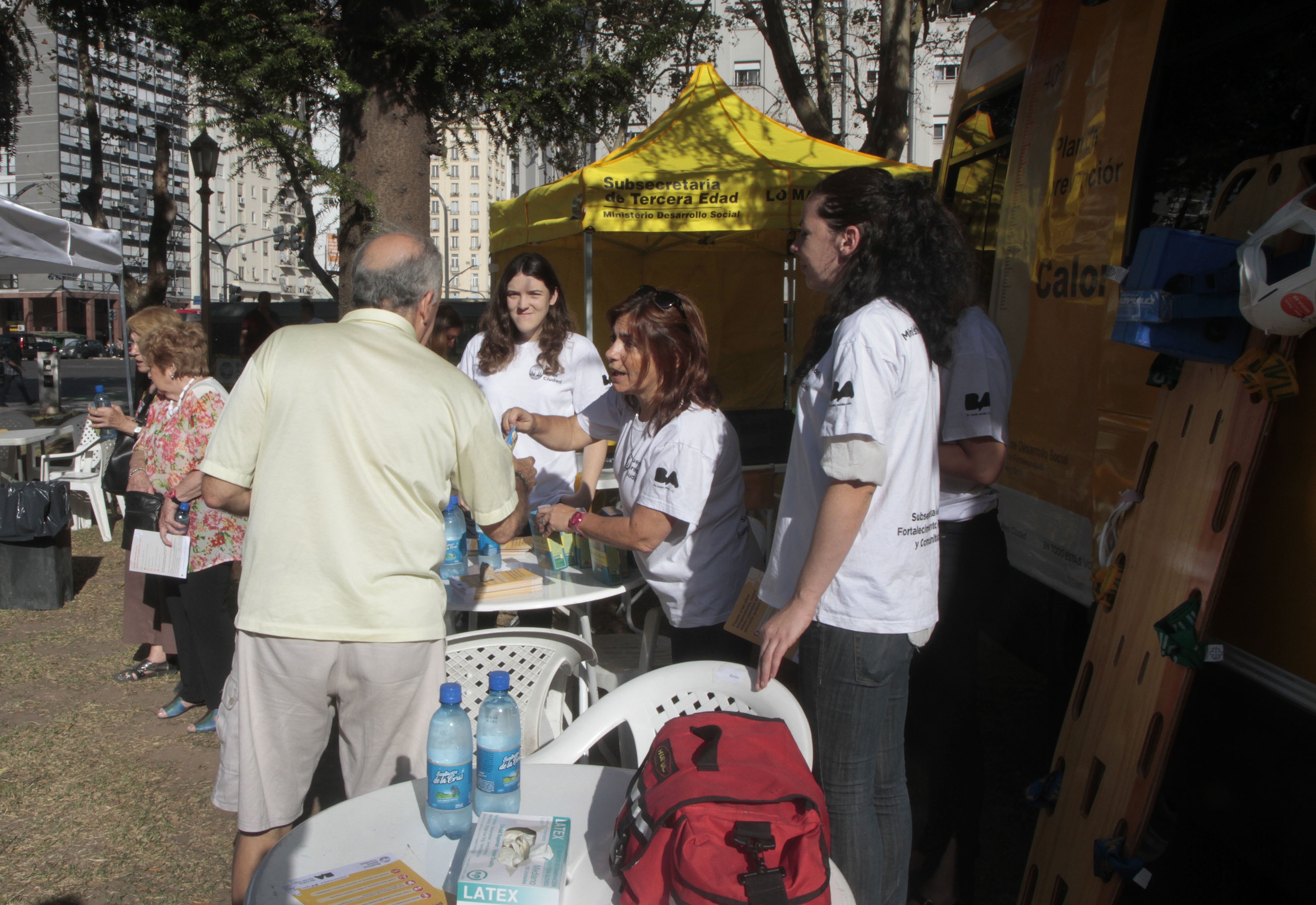 Cómo es el Plan de la Ciudad para cuidar a los vecinos ante las altas temperaturas