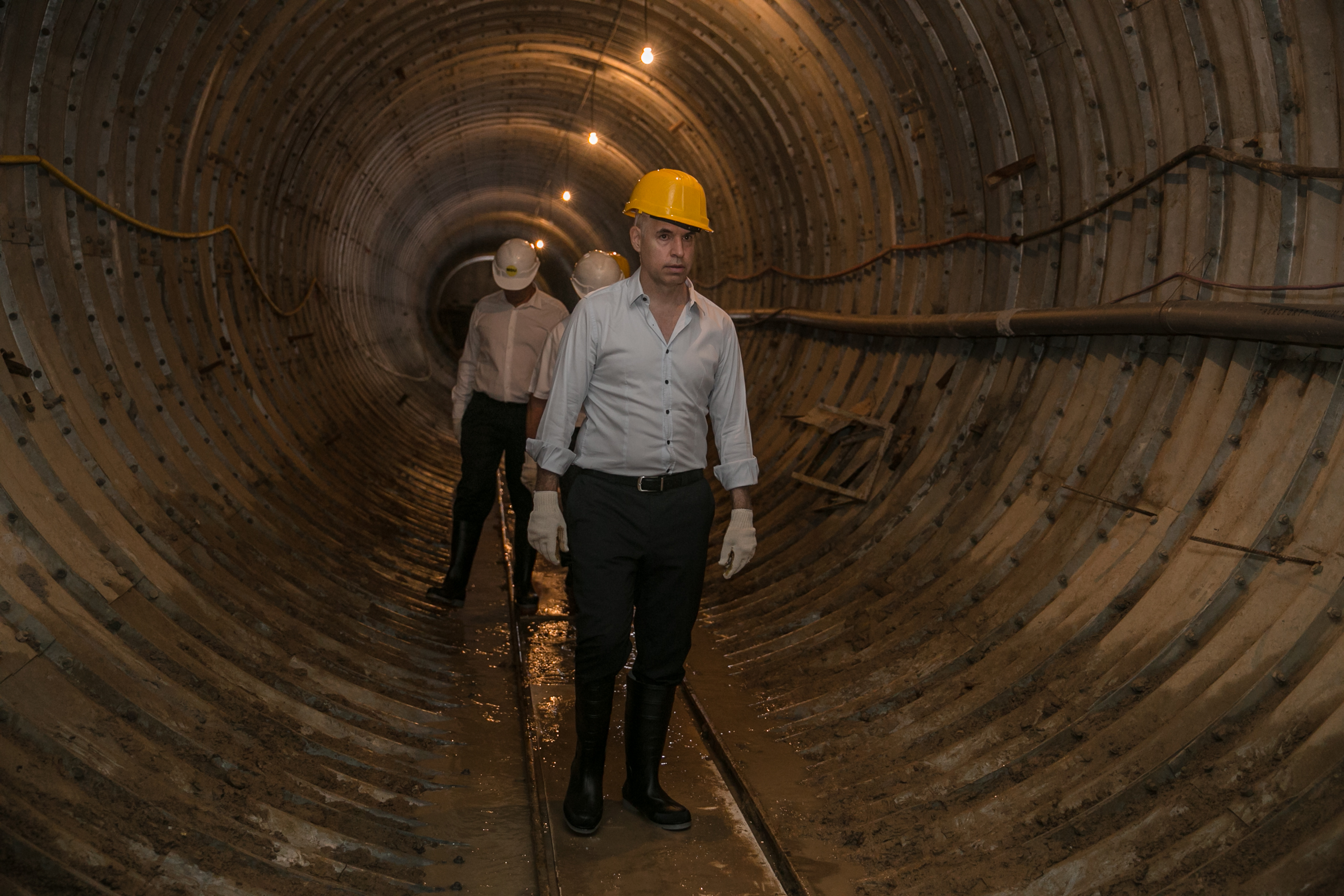 Horacio Rodríguez Larreta recorrió el Ramal Austria