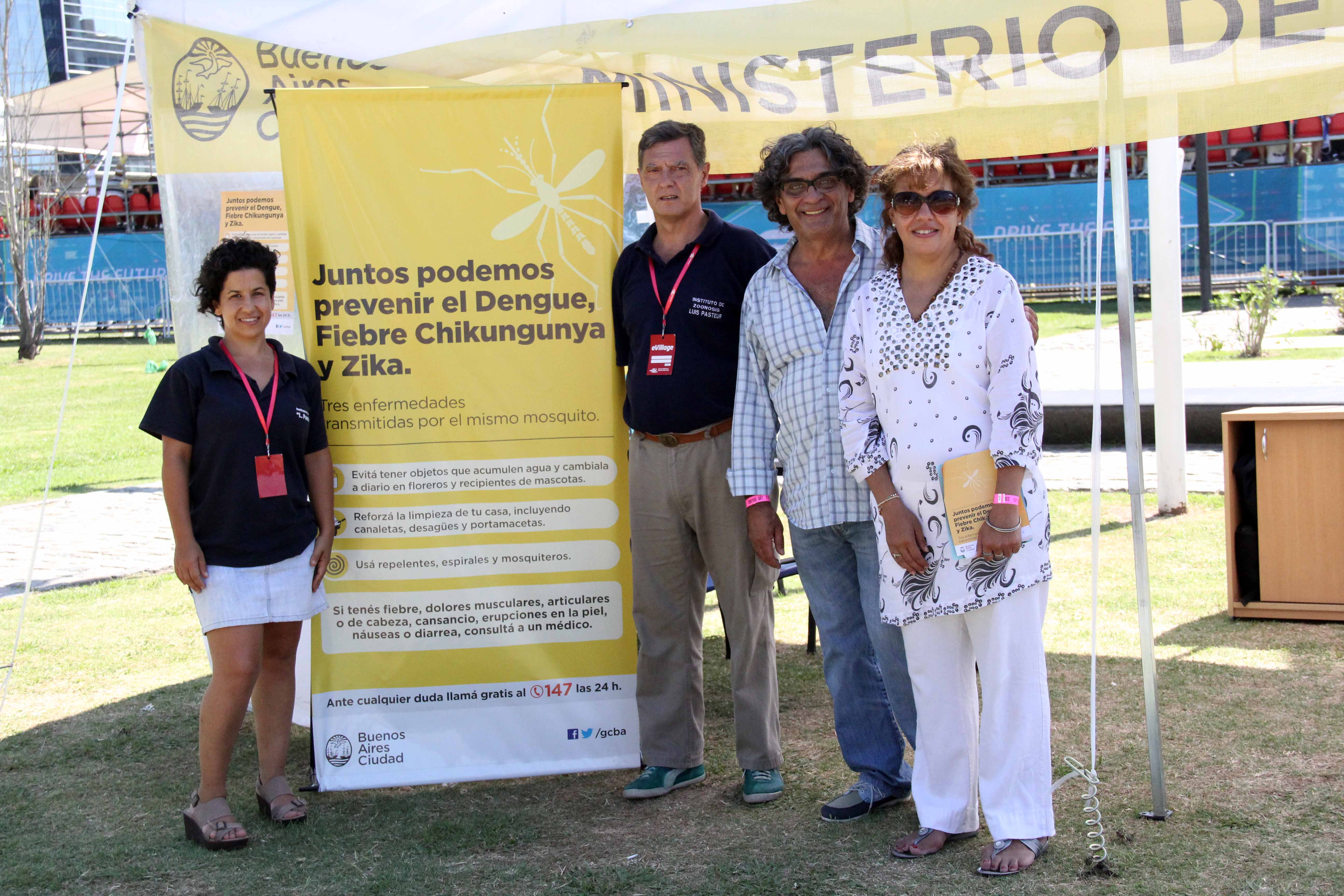 El Ministerio de Salud de la Ciudad presente en el evento FIA Fórmula E