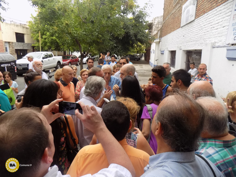 Rodríguez Larreta con los vecinos de Mataderos