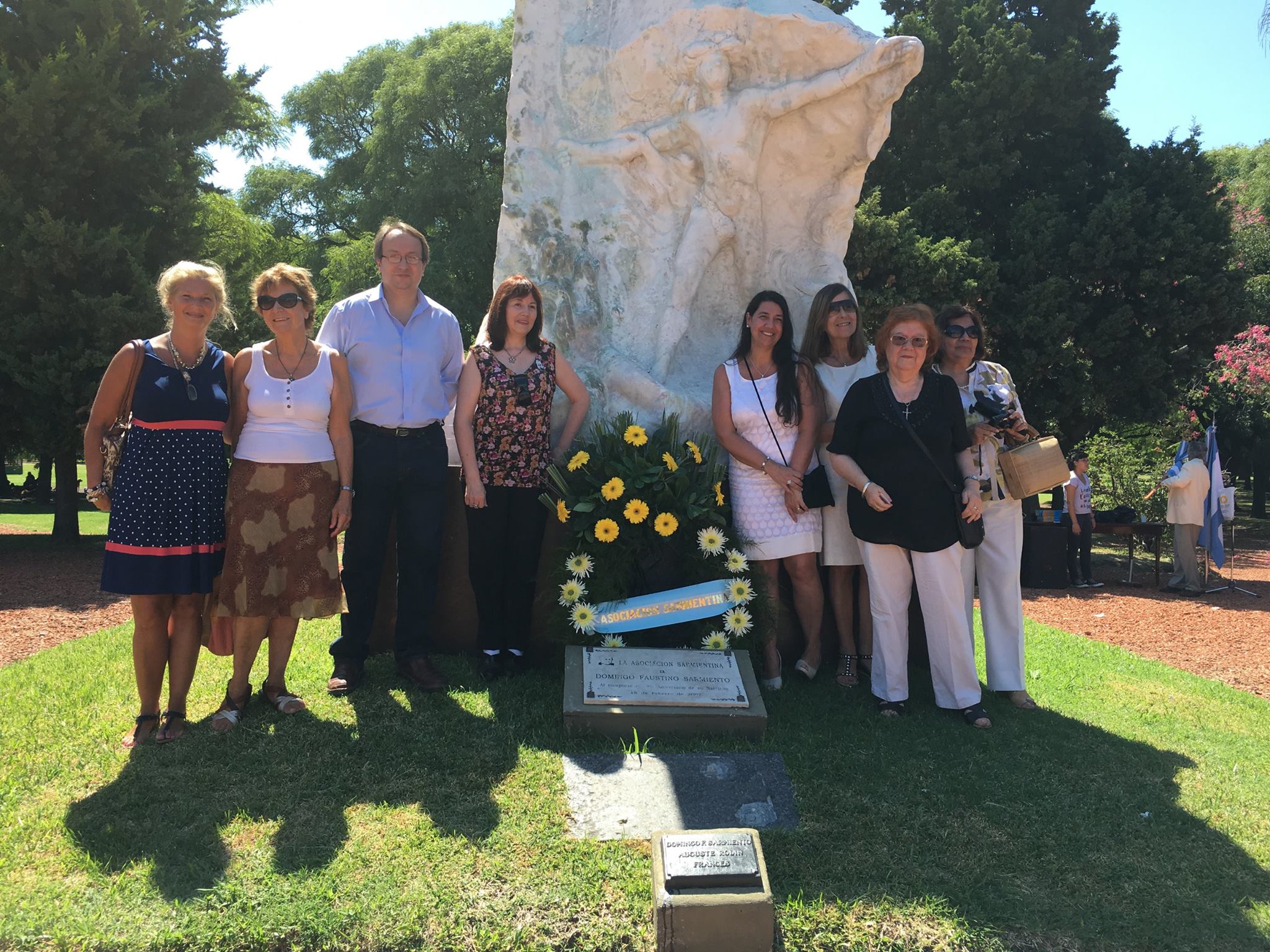 Un nuevo homenaje a Sarmiento en el aniversario de su natalicio