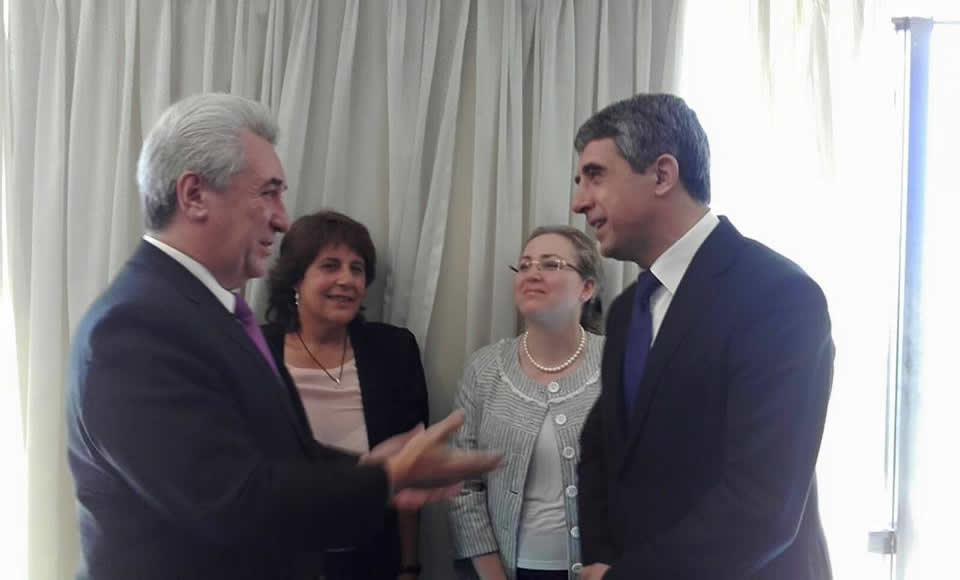Encuentro de empresarios con el presidente de la República de Bulgaria