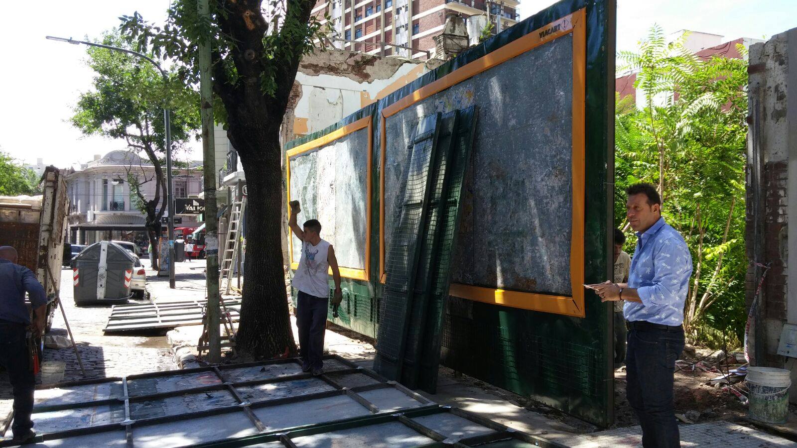 Tareas de Mantenimiento e Higiene en Av. Mendoza