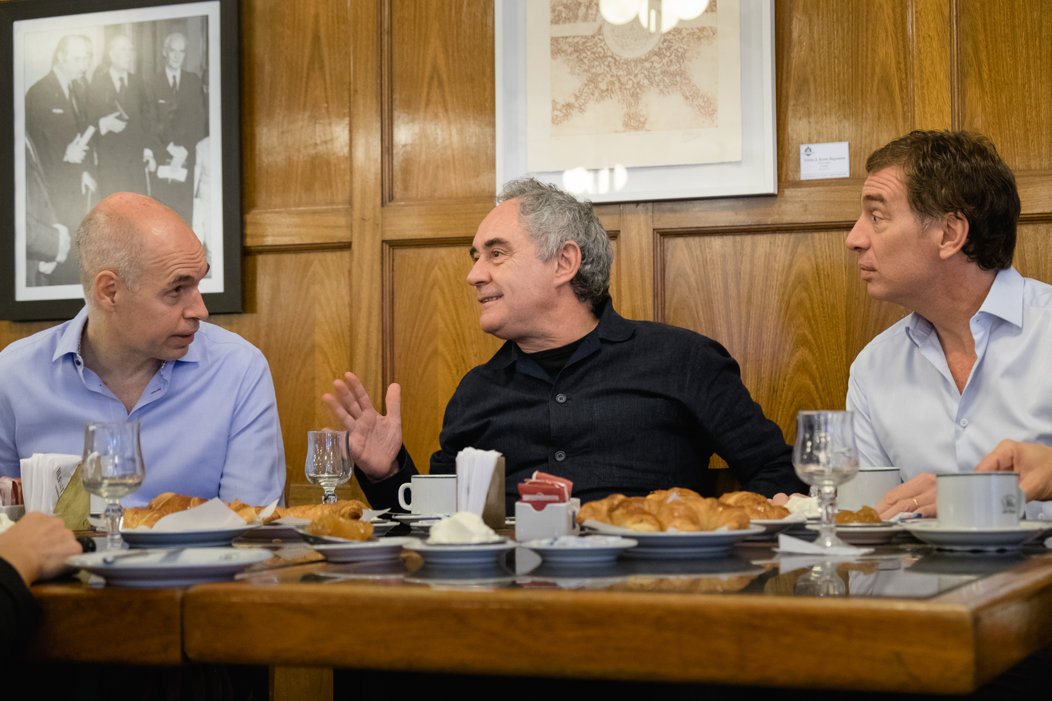 Desayuno con el reconocido chef Ferran Adrià