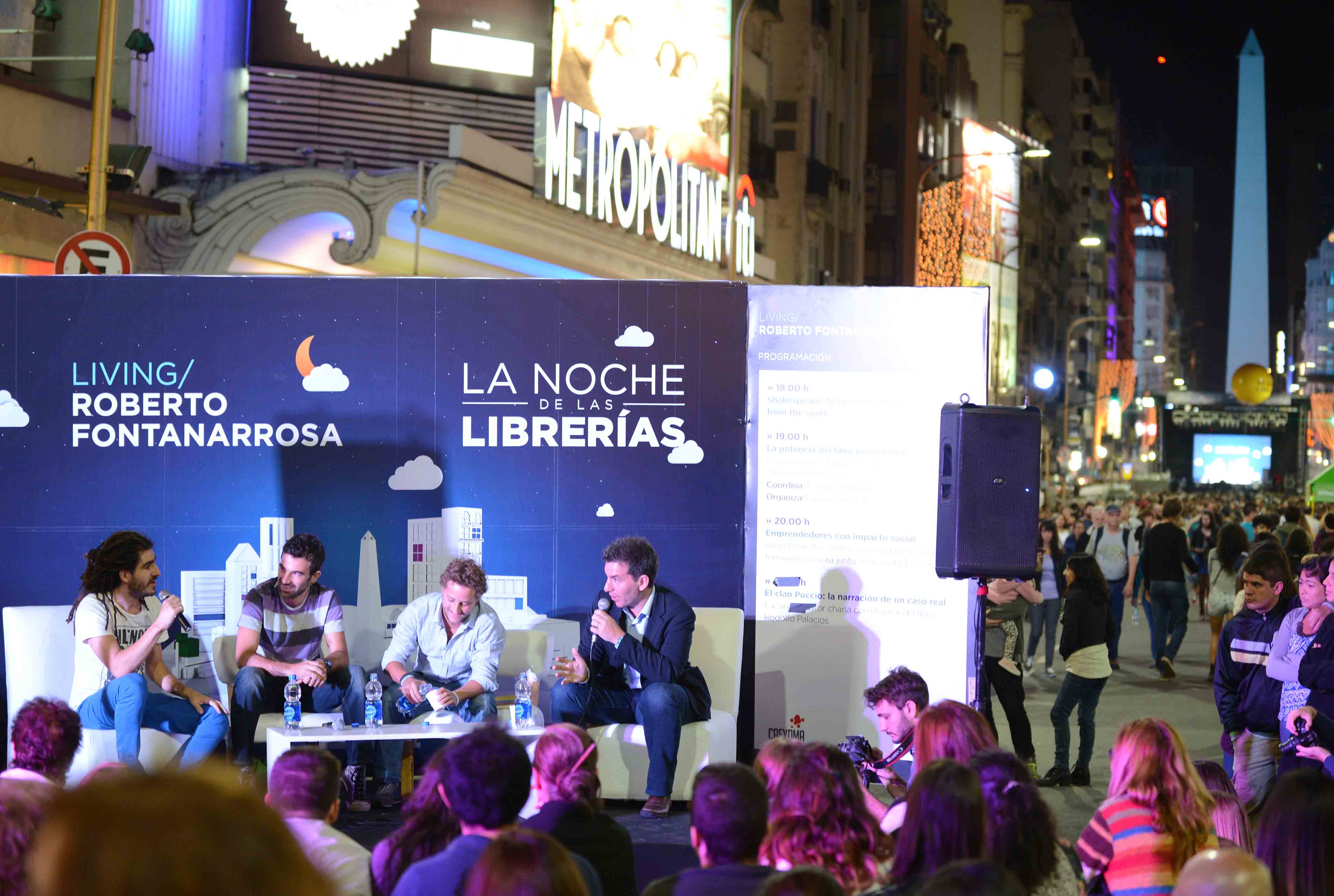 Más de 100 mil personas visitaron “La Noche de las Librerías”