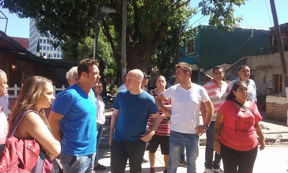 Visita de Rodríguez Larreta y presentación de los compromisos de gestión