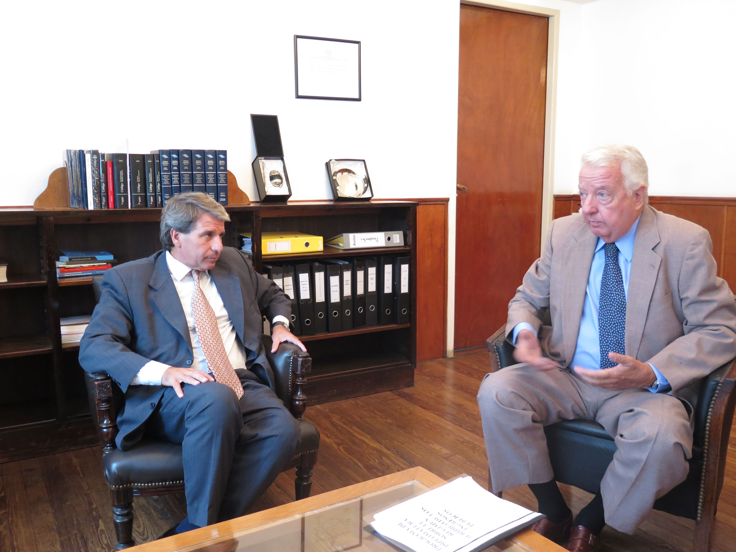 Visita de profesores a la Procuración General