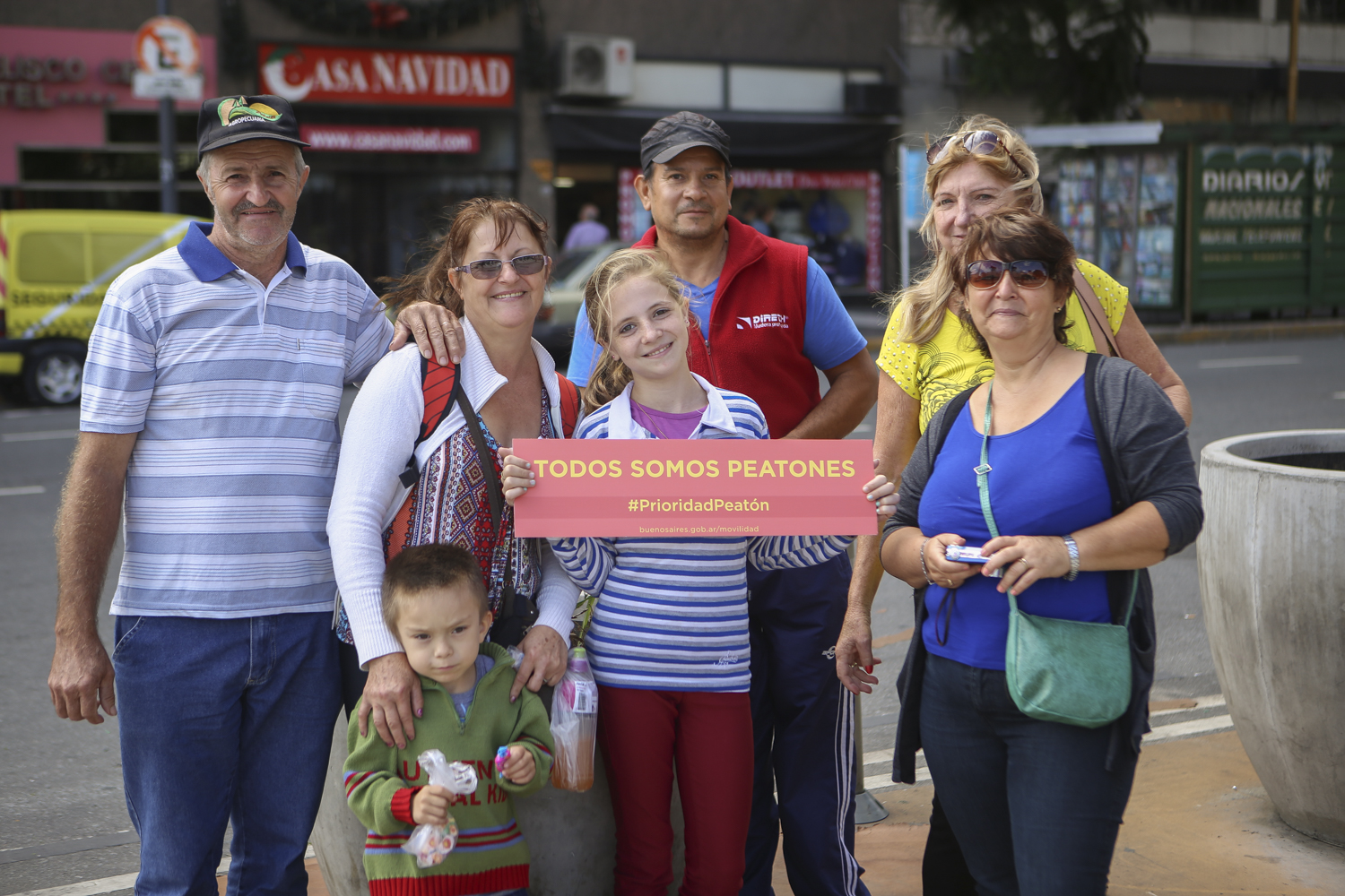 La Ciudad celebró la Semana del Peatón