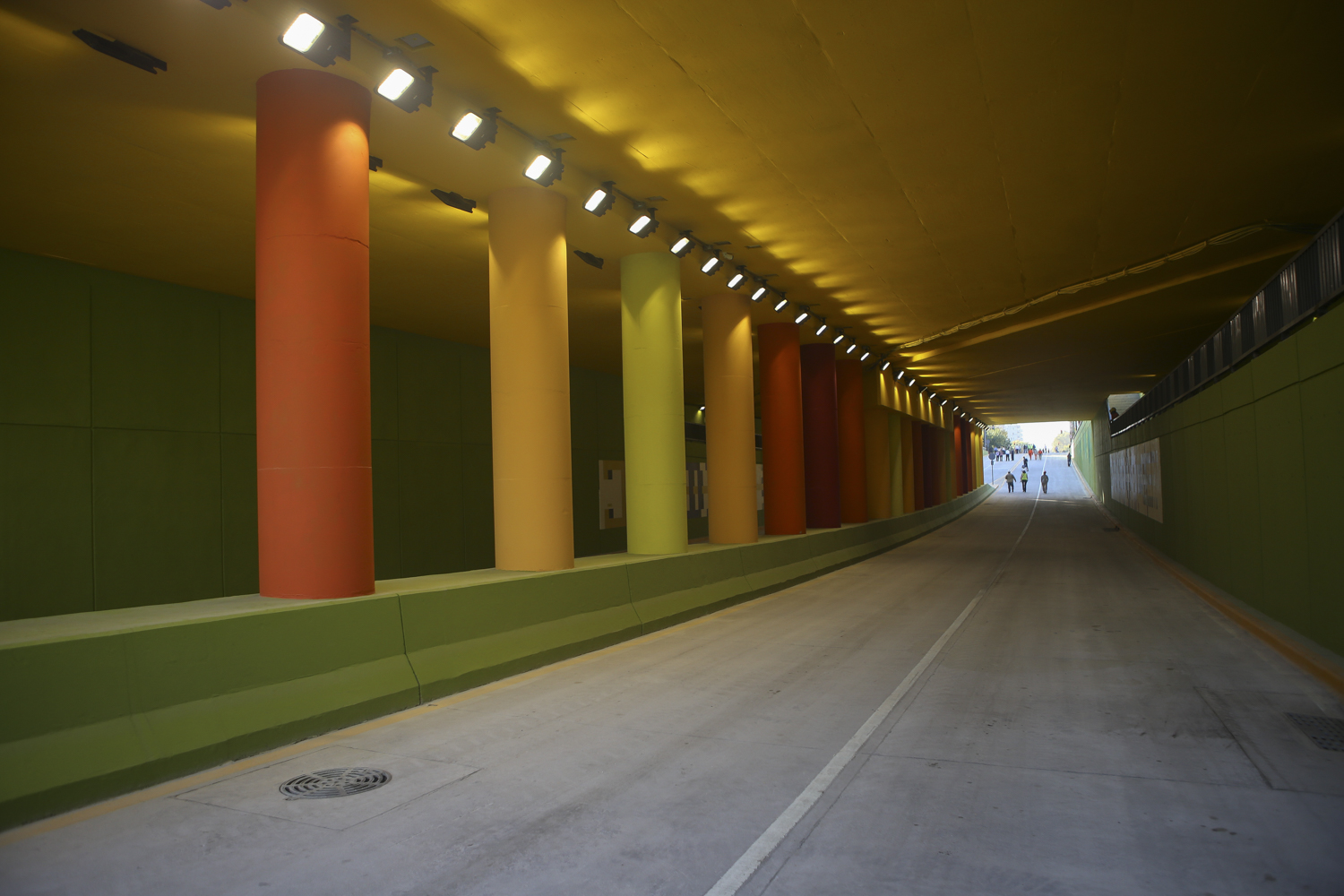 Se inauguró el paso bajo nivel de av. San Martín y vías del FF.CC. Gral. Urquiza