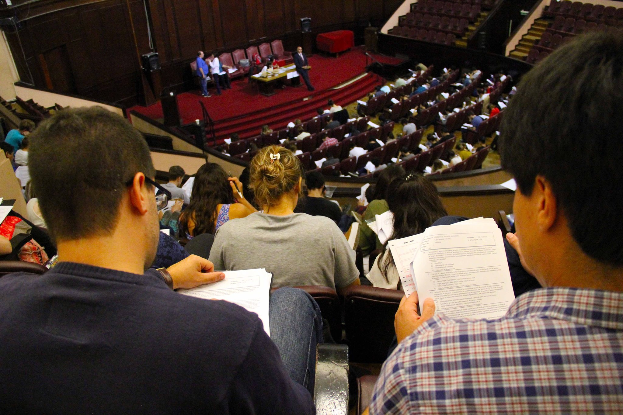 Examen de Residencias en la Facultad de Medicina (UBA)