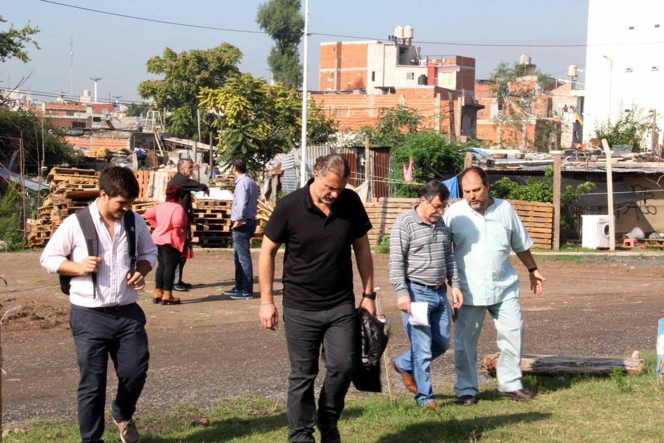 Recorrida de prevención en el barrio INTA