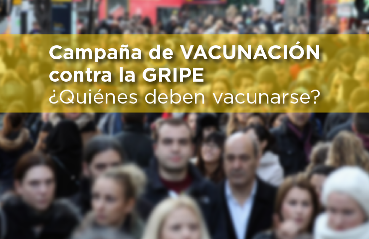 Continúa la campaña de Vacunación Antigripal 2016