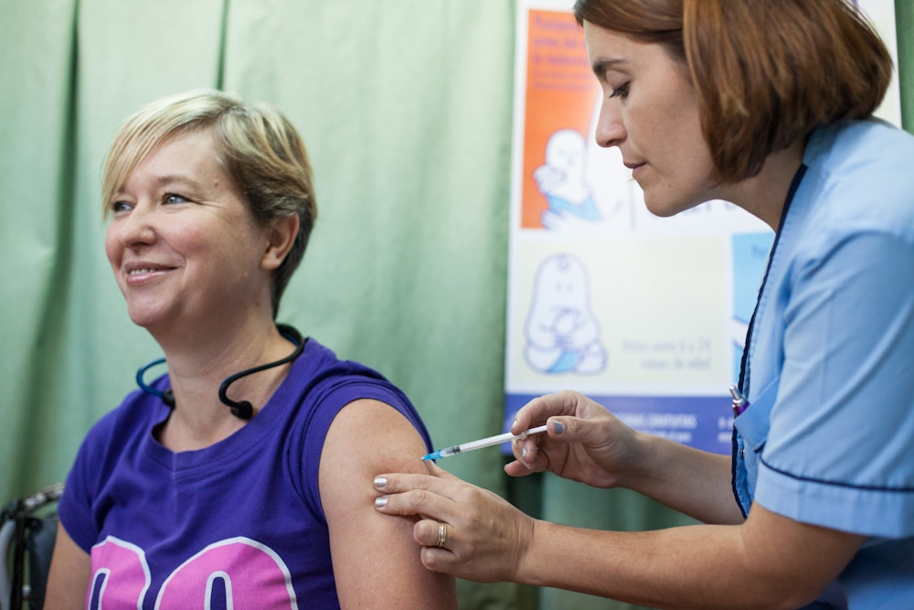 Más de 500 mil personas ya se vacunaron contra la gripe