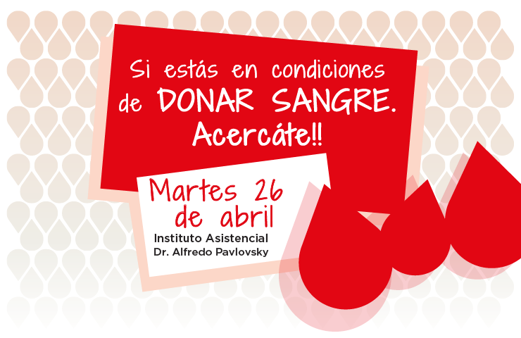Día Mundial de la Hemofilia. Campaña de donación Voluntaria de Sangre.