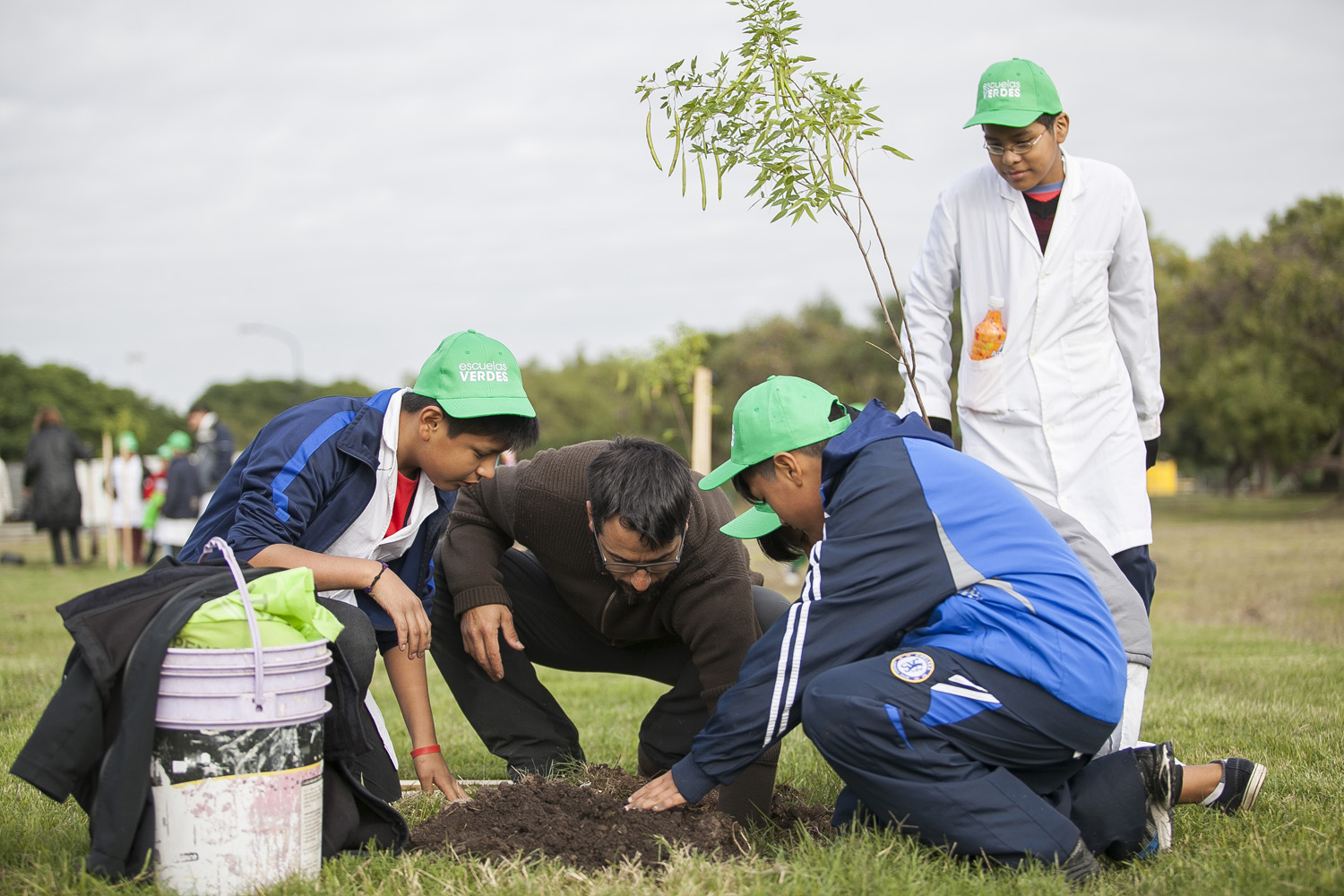 Alumnos de escuelas del sur de la Ciudad celebraron el Día de la Tierra