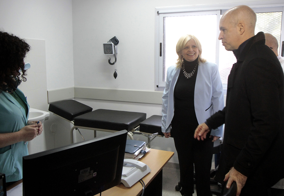 Horacio Rodríguez Larreta inauguró el Centro de Salud y Acción Comunitaria N° 7 en Villa Lugano
