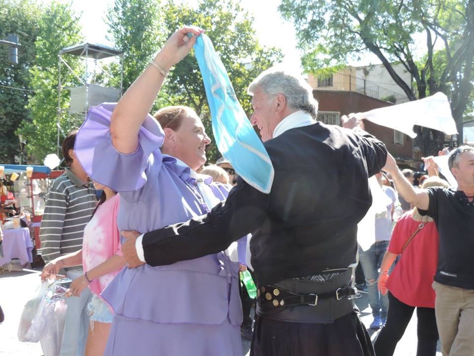 Día de la Patria en la tradicional Feria de Mataderos