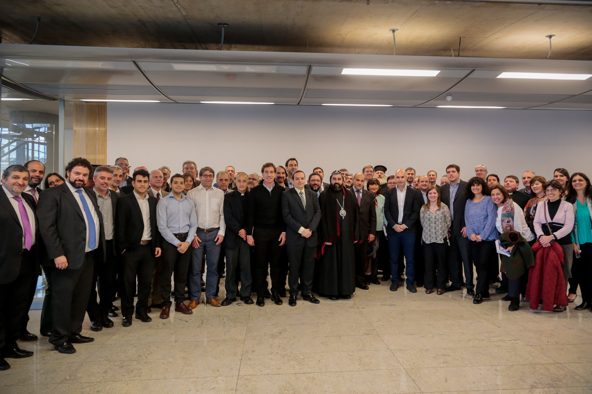Horacio Rodríguez Larreta participó de un encuentro interreligioso 