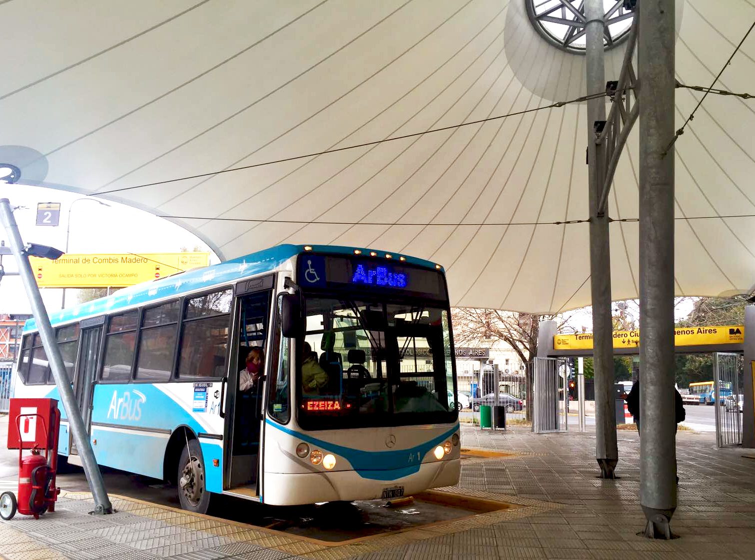  ArBus, ahora desde la Terminal Madero