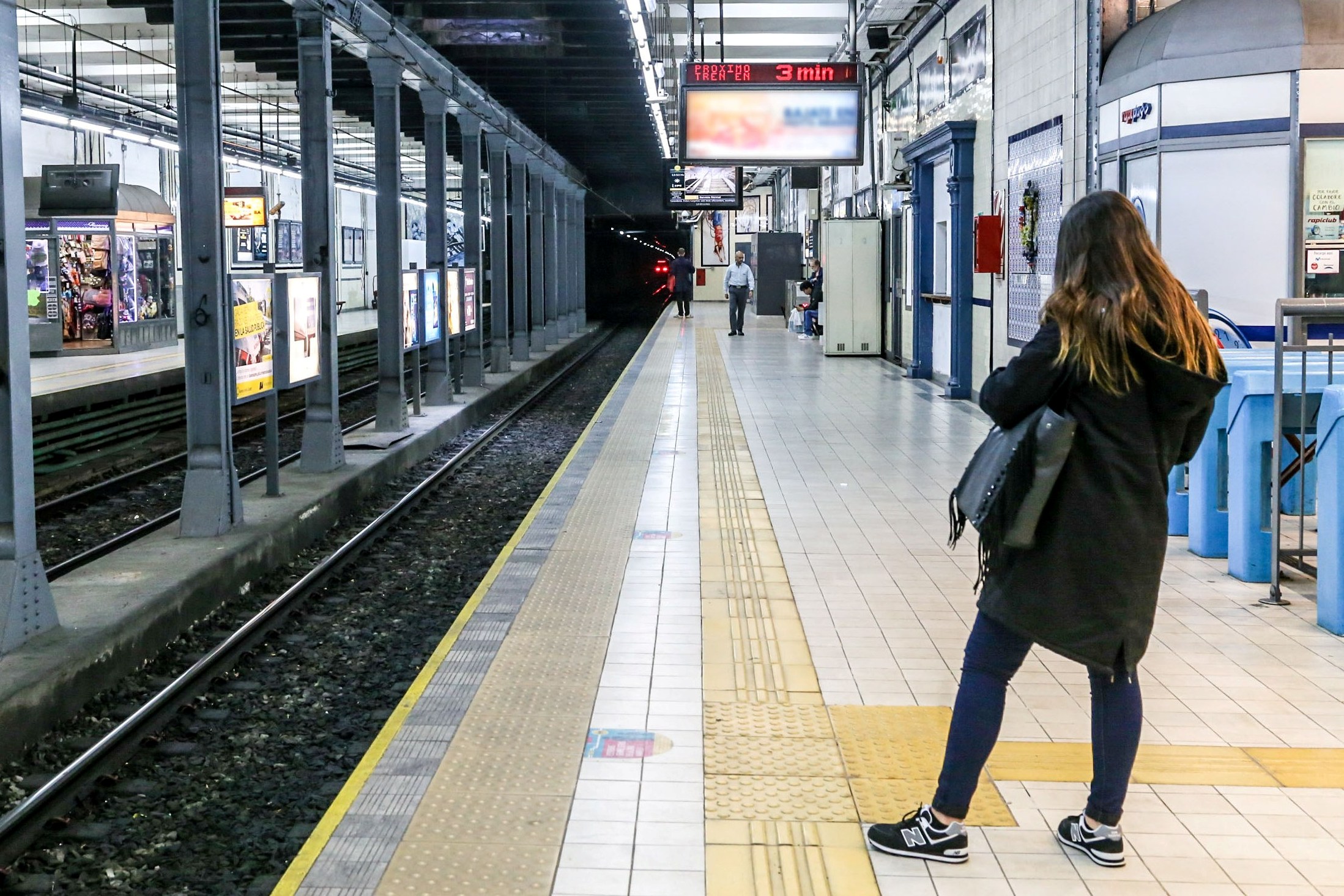 “Próximo subte” llegó a la Línea A