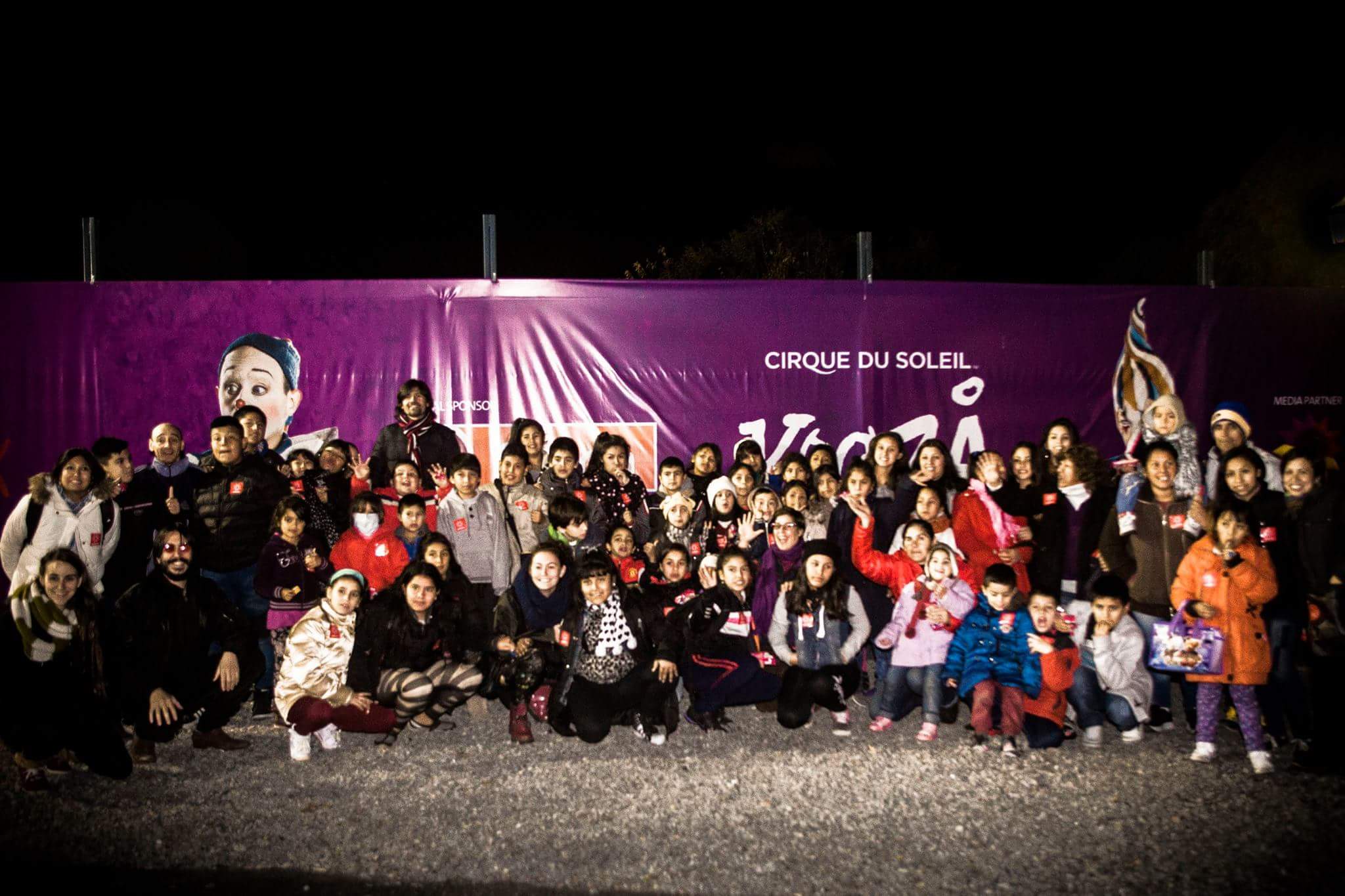Villa 20 fue al Cirque du Soleil