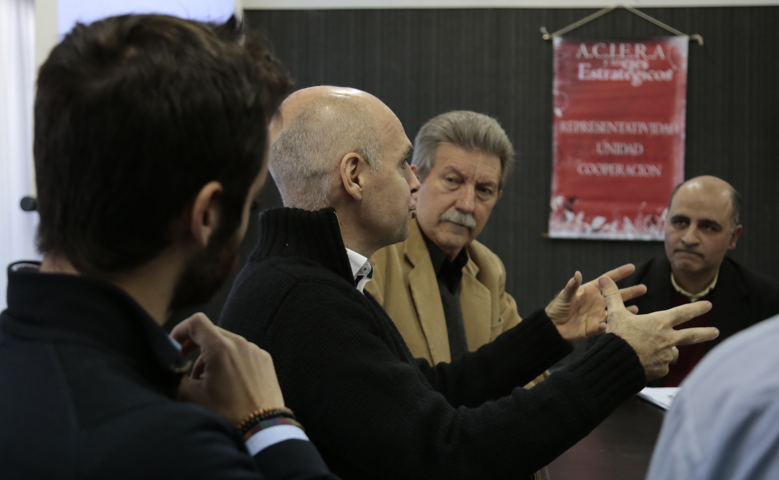 Horacio Rodríguez Larreta se reunió con representantes de las iglesias evangélicas
