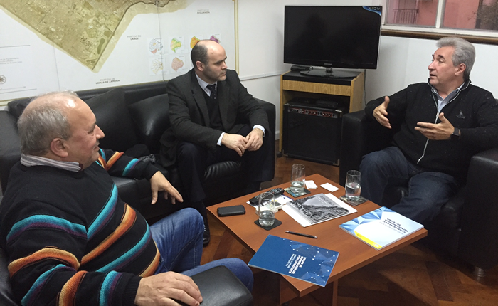 Reunión con autoridades de la Federación de Entidades Paraguayas en Argentina