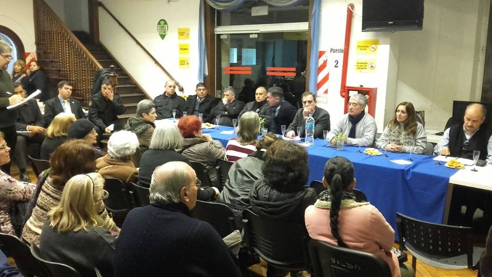 Foro de seguridad en la Comuna