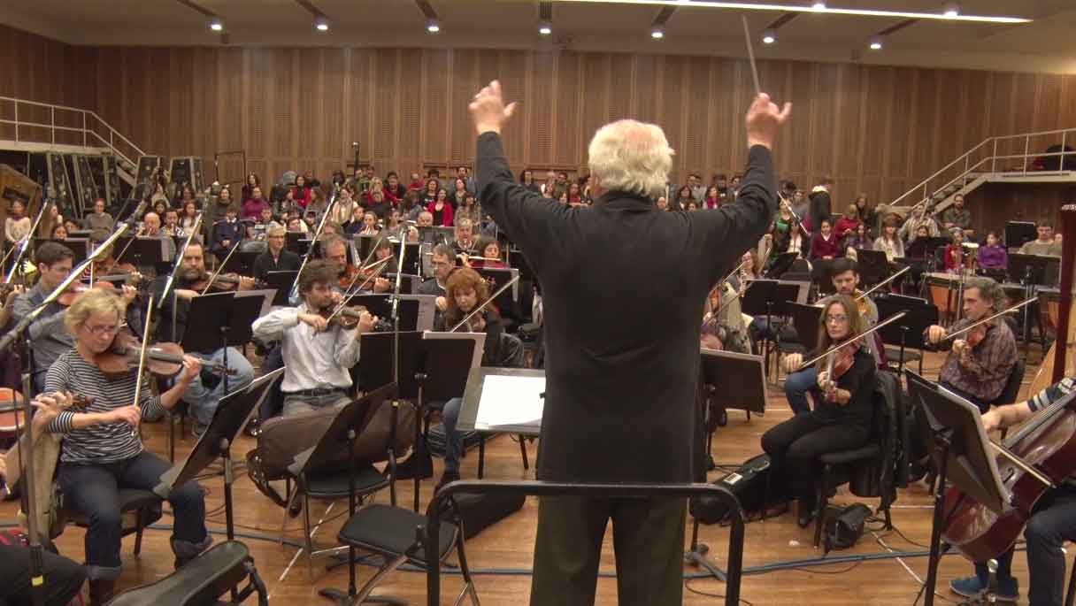 Video con los ensayos para la fiesta del Bicentenario