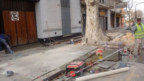 La cuadrilla de la Comuna en acción