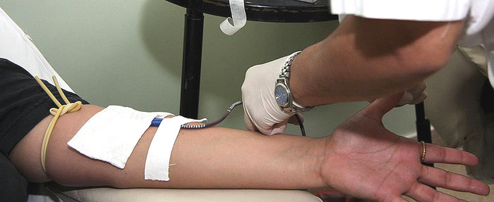 Campaña de donación voluntaria de sangre