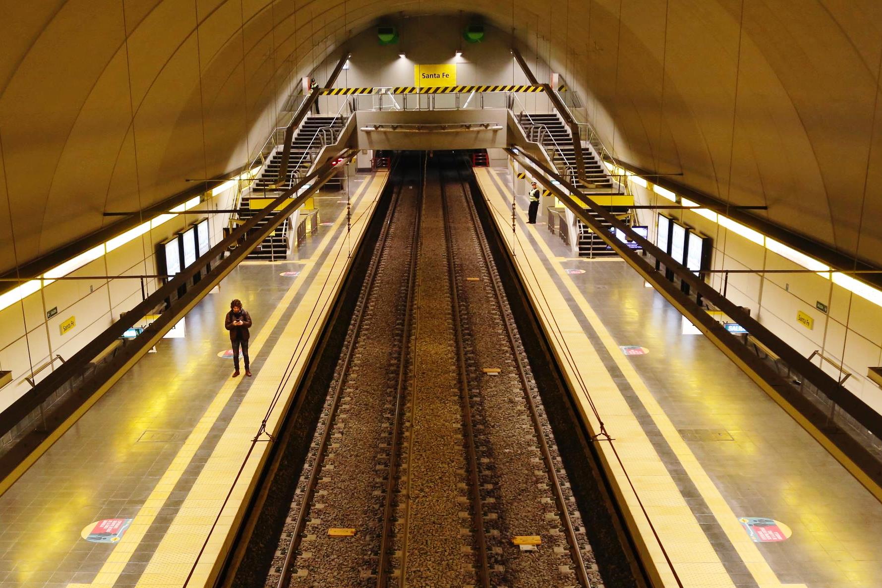 Inauguramos la estación Santa Fe de la Línea H