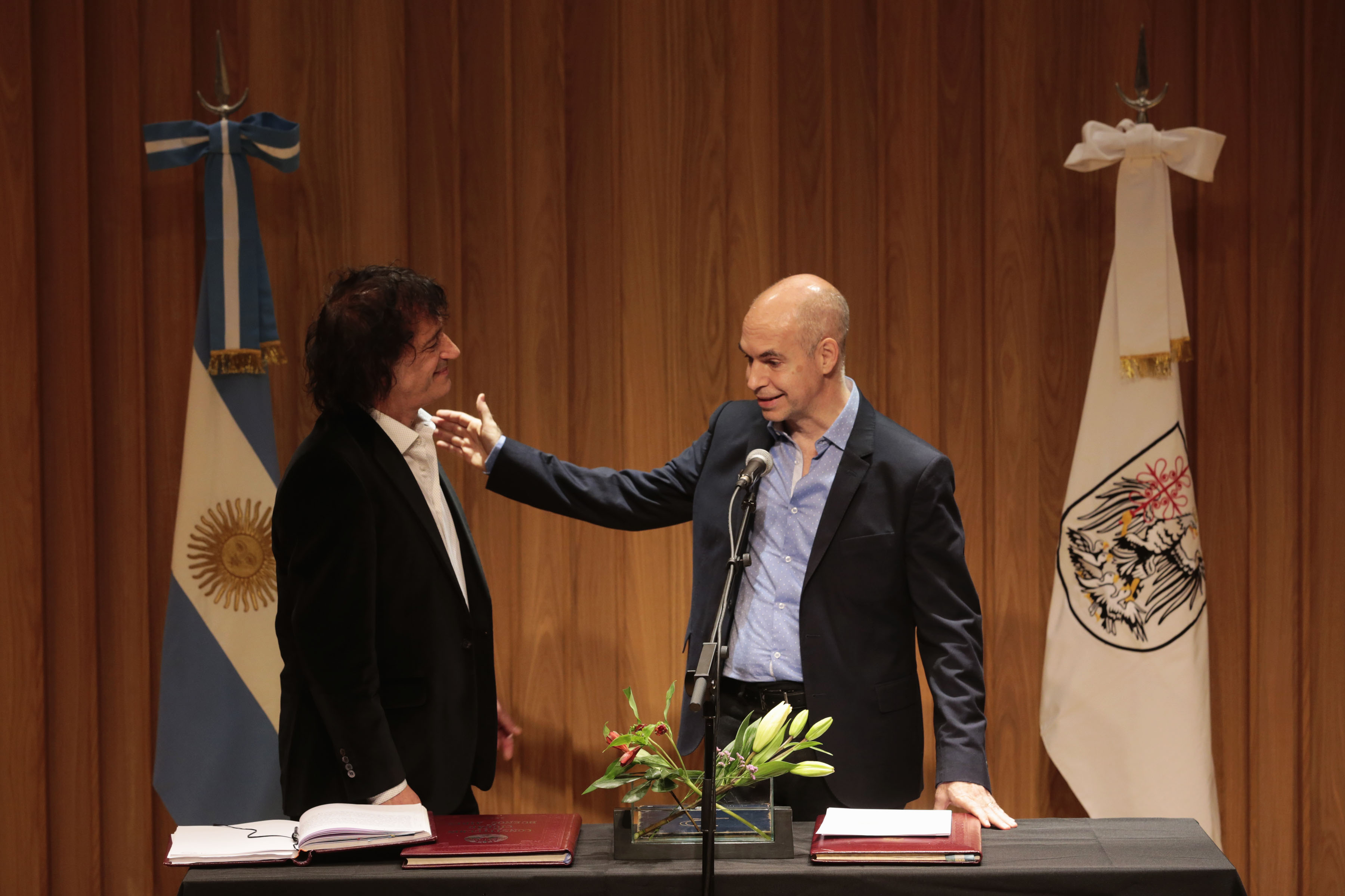 Para Rodríguez Larreta, “es un honor” tener a Mahler como ministro de Cultura