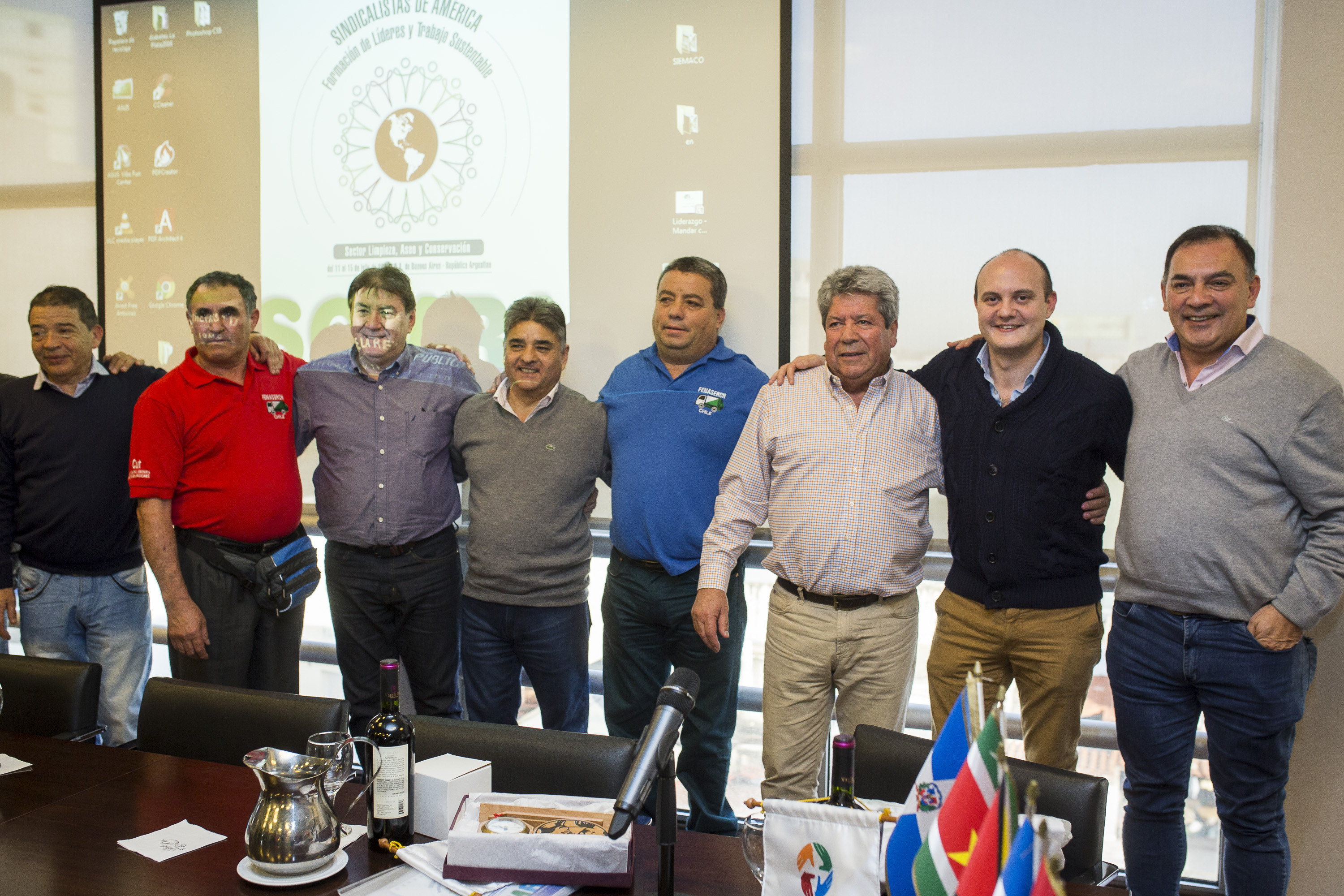 La Ciudad participó del cierre del Encuentro Latinoamericano de sindicatos de Limpieza
