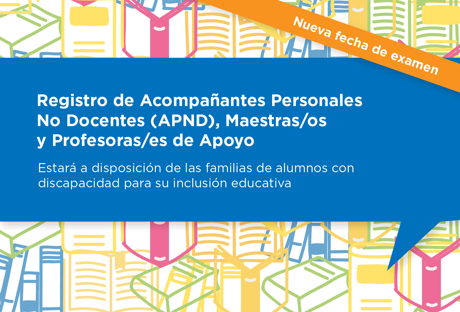 Registro de Acompañantes Personales No Docentes (APND), Maestras/os y Profesoras/es de Apoyo