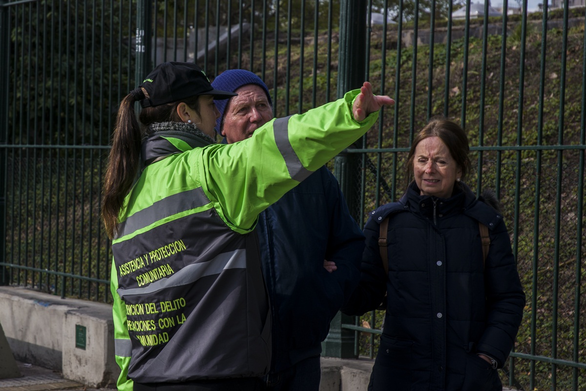 Corredores seguros en vacaciones de invierno
