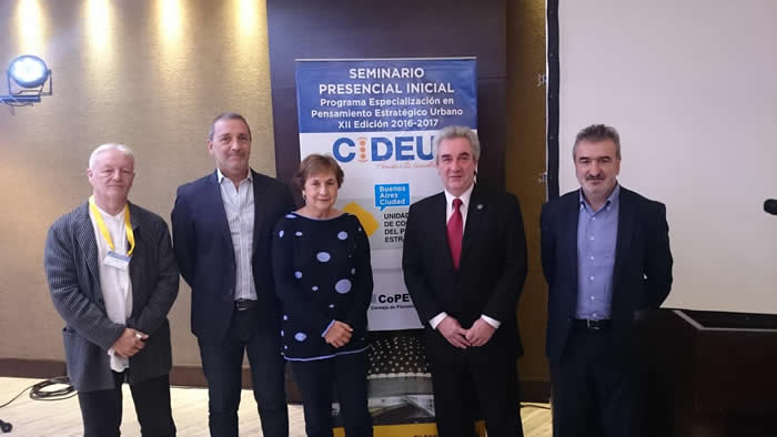 Con presencia de 14 ciudades y 7 países dio comienzo el Seminario Presencial Inicial del CIDEU