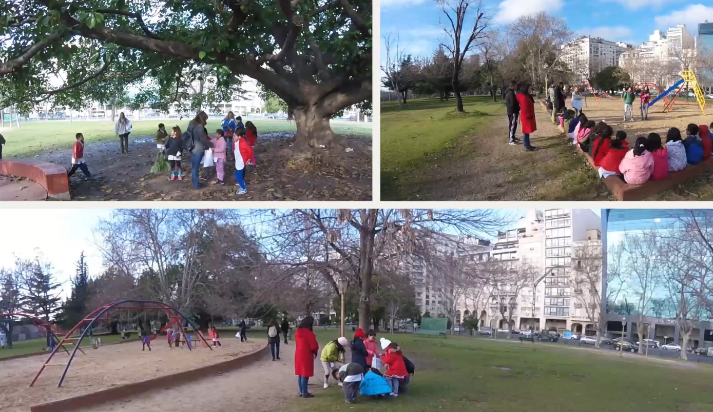 Los más chicos diseñan el Parque Thays