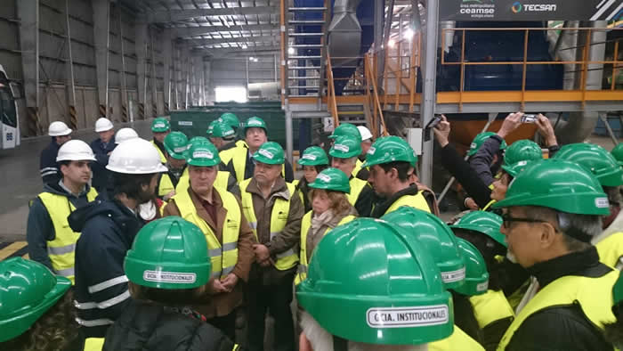 La UCPE organizó visita al CEAMSE para las organizaciones del CoPE