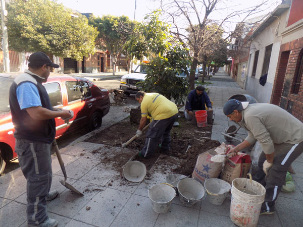 Arreglos de veredas y pavimentación