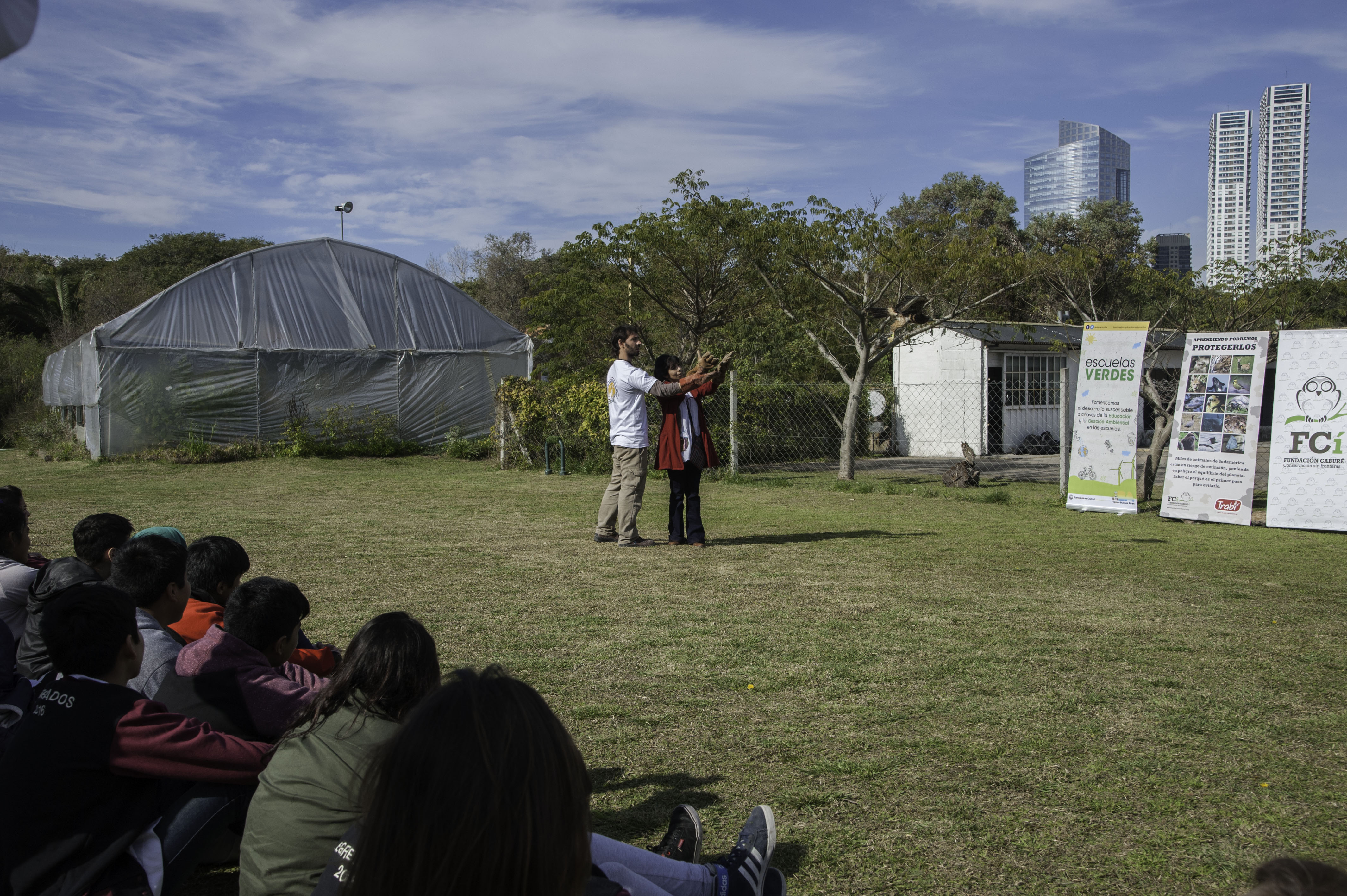 Educar para proteger la biodiversidad: Liberación del Gavilán Mixto 