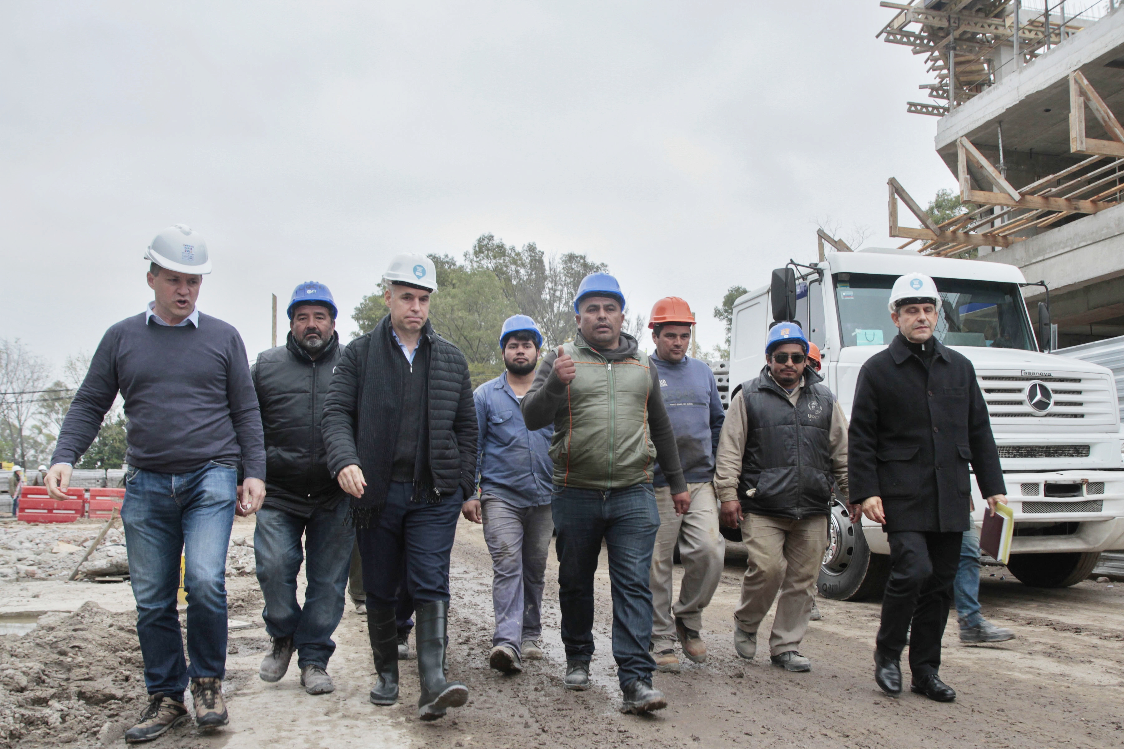 Rodríguez Larreta recorrió la futura Villa Olímpica: “Es la obra más grande que se está desarrollando en la Ciudad”