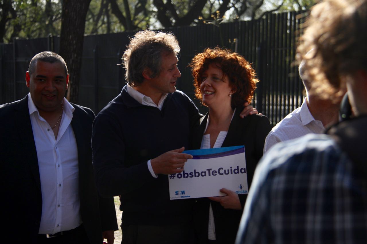 El jefe de Gabinete participó de una jornada de prevención del ACV