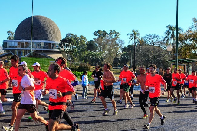 Buenos Aires Corre, en plazas y parques