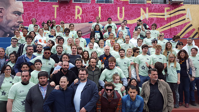 #YoAmoMiBarrio, un voluntariado de jóvenes