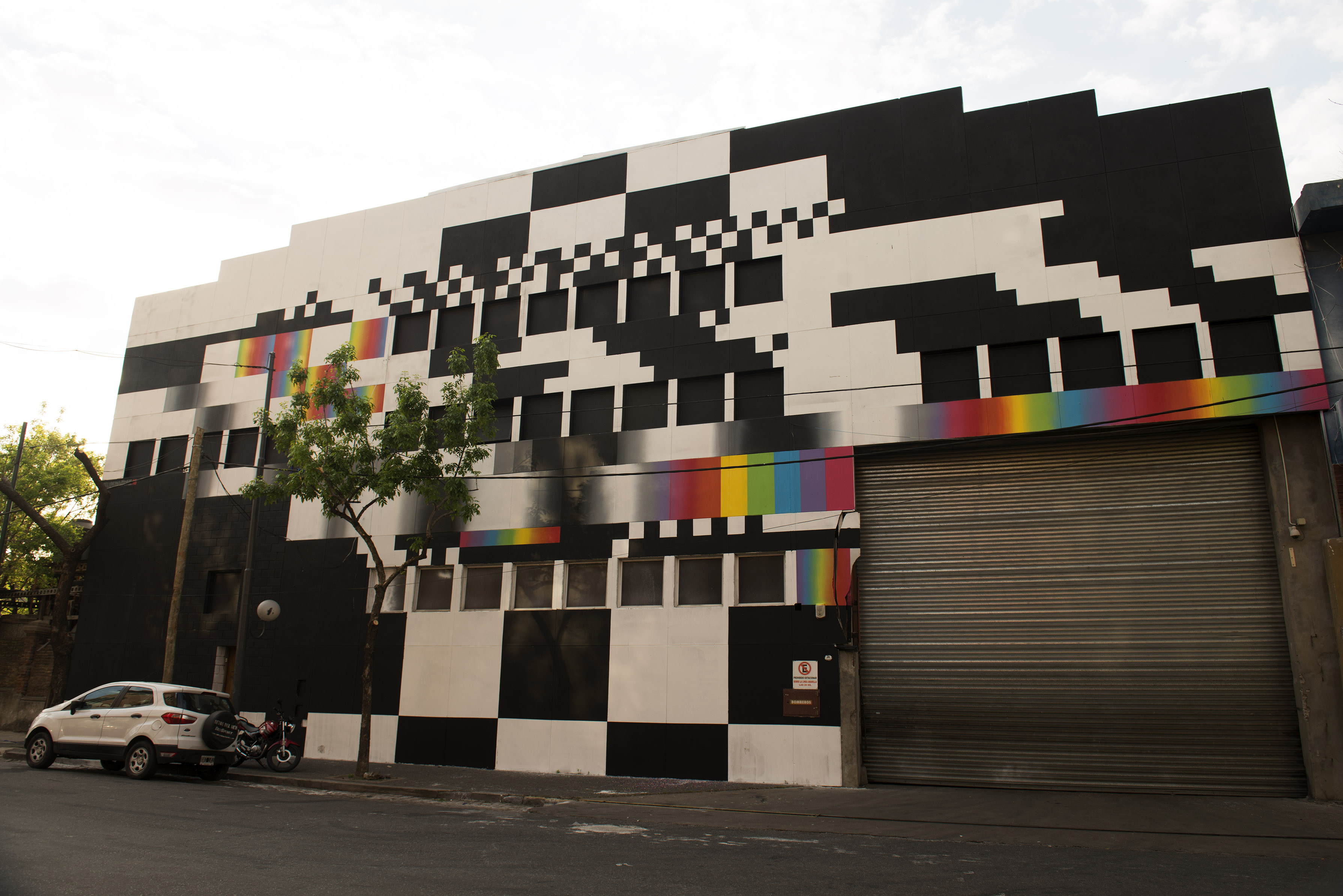 El antes y el después de un barrio intervenido por el arte