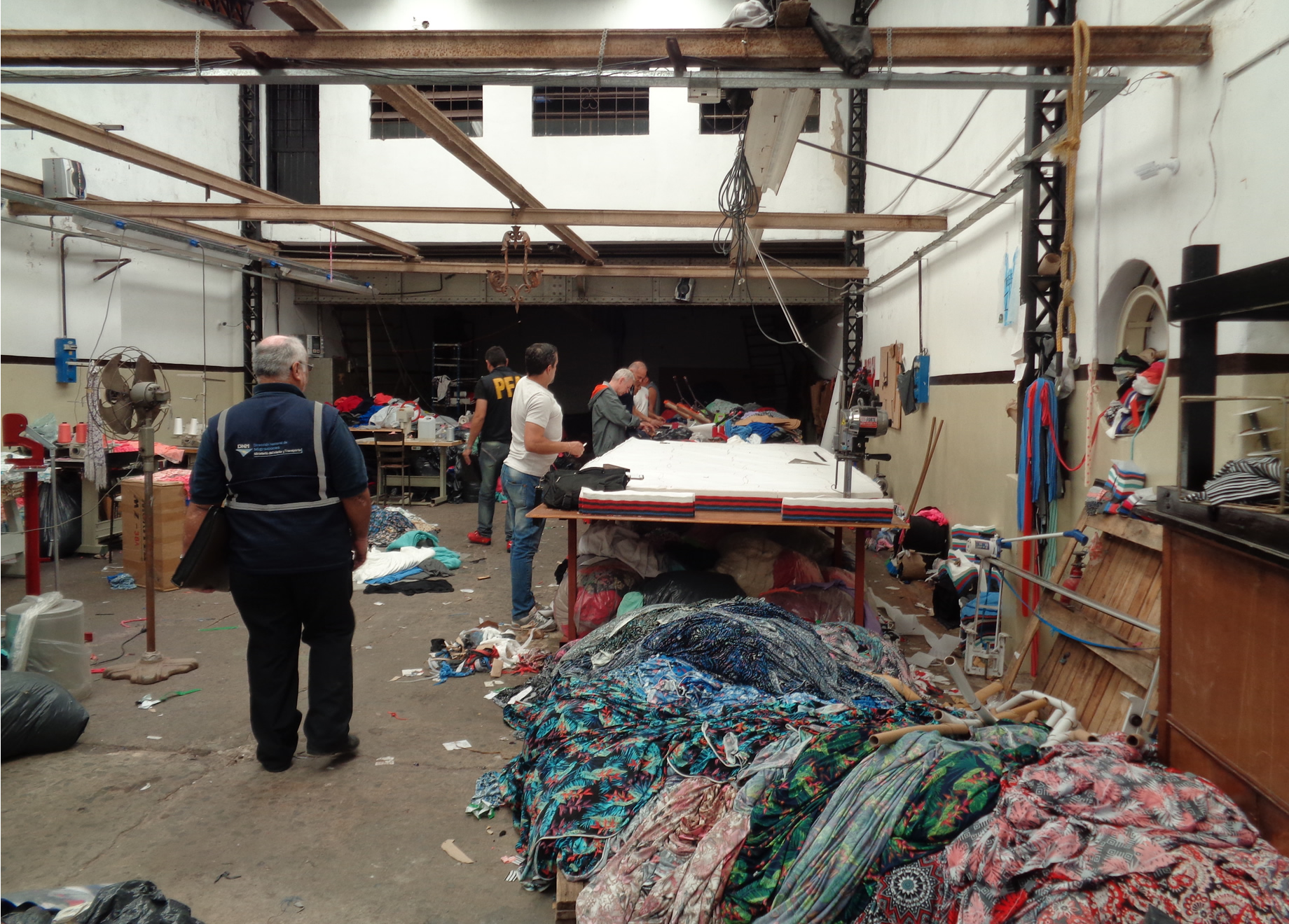 Operativos conjuntos en el barrio de Flores