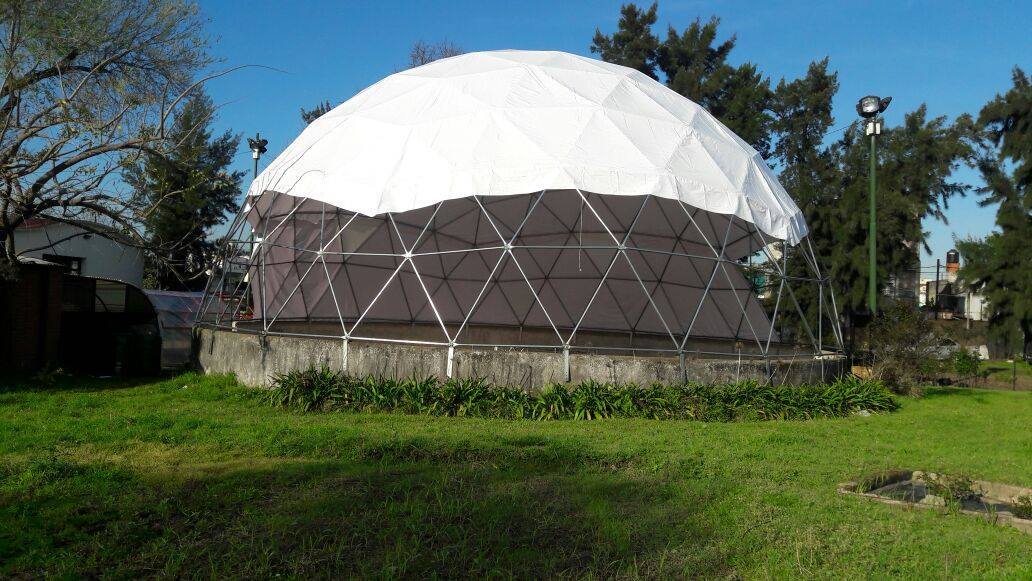 Vivero de la Ciudad: una novedosa cúpula cuida el crecimiento de árboles